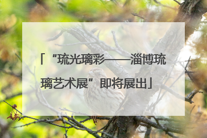 “琉光璃彩——淄博琉璃艺术展”即将展出