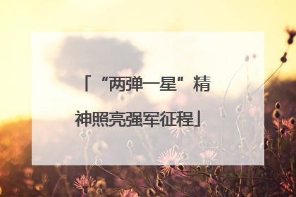 “两弹一星”精神照亮强军征程
