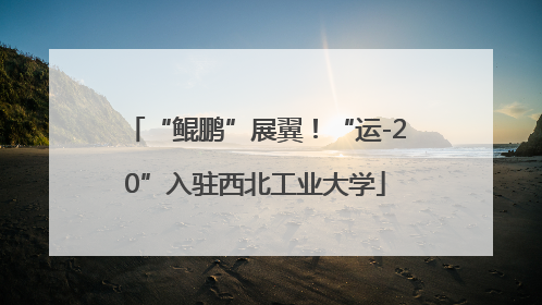 “鲲鹏”展翼！“运-20”入驻西北工业大学