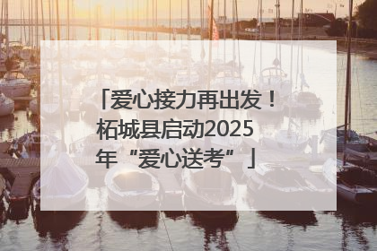 爱心接力再出发！柘城县启动2025年“爱心送考”