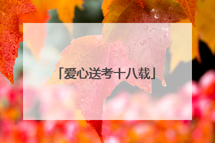 爱心送考十八载