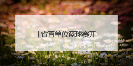省直单位篮球赛开幕，52支队将进行150余场较量
