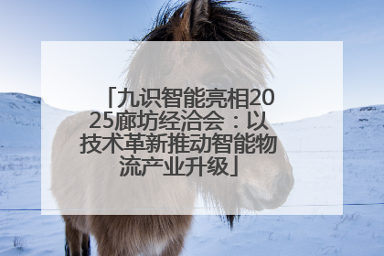 九识智能亮相2025廊坊经洽会：以技术革新推动智能物流产业升级