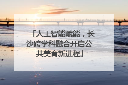 人工智能赋能，长沙跨学科融合开启公共美育新进程