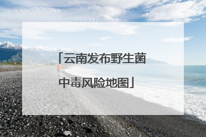 云南发布野生菌中毒风险地图