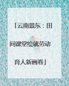 云南景东：田间课堂绘就劳动育人新画卷