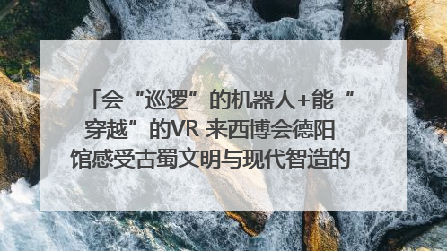 会“巡逻”的机器人+能“穿越”的VR 来西博会德阳馆感受古蜀文明与现代智造的时空对话｜西博视界