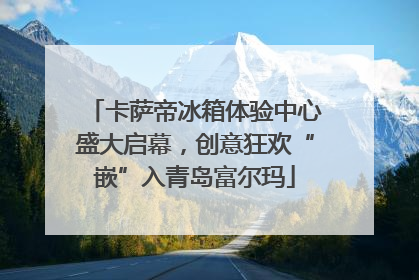 卡萨帝冰箱体验中心盛大启幕，创意狂欢“嵌”入青岛富尔玛
