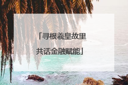 寻根羲皇故里 共话金融赋能
