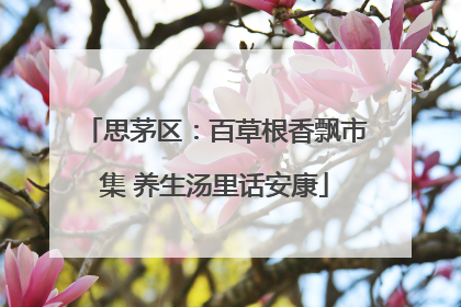 思茅区：百草根香飘市集 养生汤里话安康