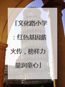 文化路小学：红色基因薪火传，榜样力量润童心