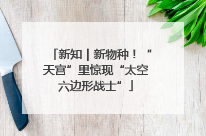 新知｜新物种！“天宫”里惊现“太空六边形战士”