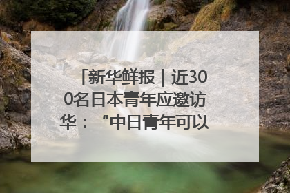 新华鲜报｜近300名日本青年应邀访华：“中日青年可以创造更好的未来”