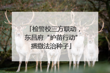检警校三方联动，东昌府“护苗行动”播撒法治种子