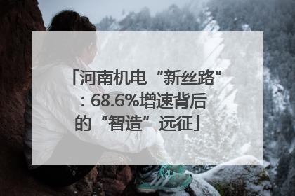 河南机电“新丝路”：68.6%增速背后的“智造”远征