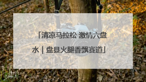 清凉马拉松 激情六盘水｜盘县火腿香飘赛道