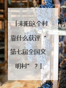 耒阳这个村靠什么获评“第七届全国文明村”？