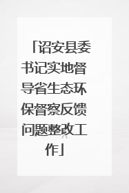 诏安县委书记实地督导省生态环保督察反馈问题整改工作