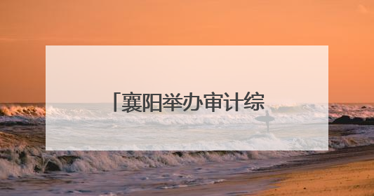 襄阳举办审计综合工作培训班