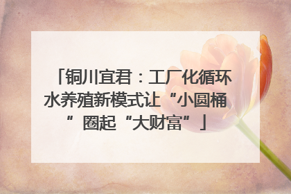 铜川宜君：工厂化循环水养殖新模式让“小圆桶”圈起“大财富”