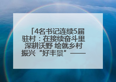 4名书记连续5届驻村：在接续奋斗里深耕沃野 绘就乡村振兴“好丰景”——浦发银行南京分行助力脱贫攻坚、帮促乡村振兴记事（二）