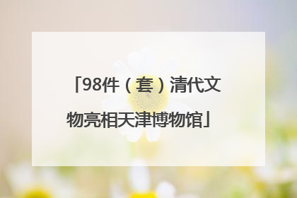 98件（套）清代文物亮相天津博物馆