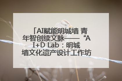 AI赋能明城墙 青年智创续文脉——“AI+D Lab：明城墙文化遗产设计工作坊”在南京开营