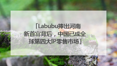 Labubu捧出河南新首富背后，中国已成全球第四大IP零售市场